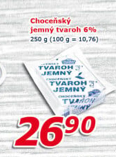 Tvaroh jemný Choceňský