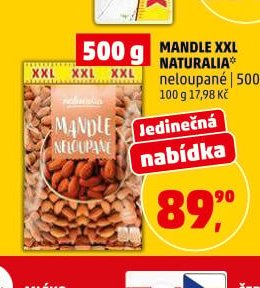 MANDLE XXL NATURALIA 500 g