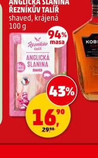 ANGLICKÁ SLANINA ŘEZNÍKŮV TALÍŘ 100 g