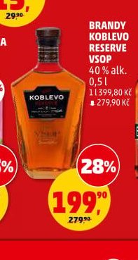 BRANDY KOBLEVO RESERVE VSOP 0,5 l