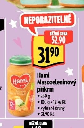 Hami Masozeleninový příkrm