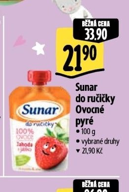 Sunar do ručičky Ovocné pyré