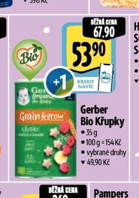 Gerber Bio Křupky