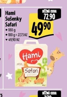 Hami Sušenky Safari