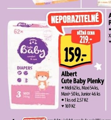 Albert Cute Baby Plenky