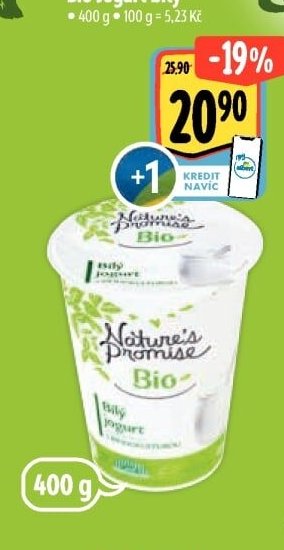 Nature's Promise Bio Jogurt bílý