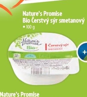 Nature's Promise Bio Čerstvý sýr smetanový