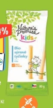 Nature's Promise Kids Bio Sýrové tyčinky