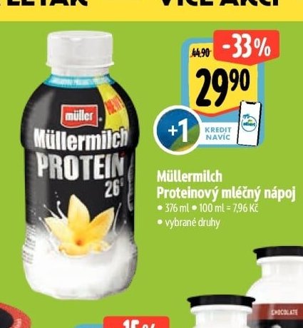 Müllermilch Proteinový mléčný nápoj