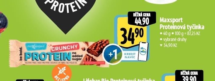 Maxsport Proteinová tyčinka