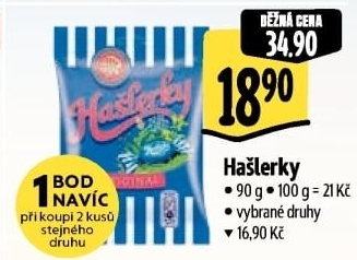 Bonbony Hašlerky Sfinx