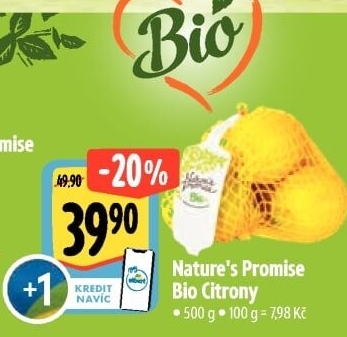 Citrony bio Nature'