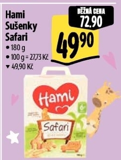 Dětské sušenky Hami