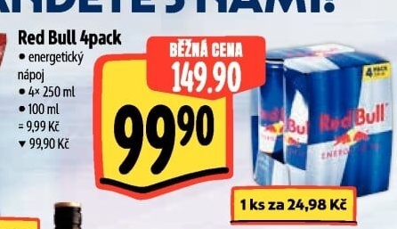 Energetický nápoj Red Bull