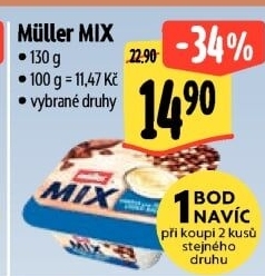 Jogurt Müller Mix