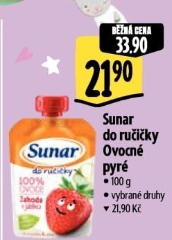 Kapsička do ručičky Ovocný příkrm Sunar