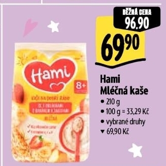 Kaše mléčná Hami