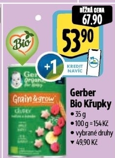 Křupky dětské bio Grain &amp