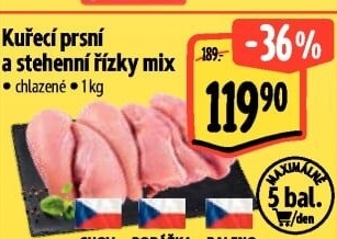 Kuřecí řízky mix