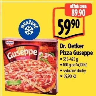 Pizza mražená Guseppe Dr. Oetker