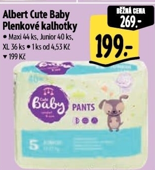 Pleny dětské pants Albert