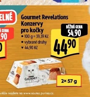 Gourmet Revelations Konzervy pro kočky