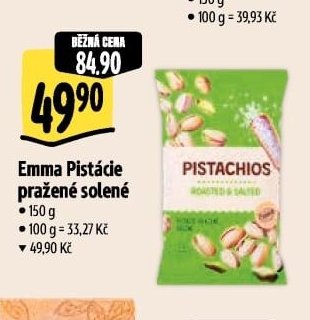 Emma Pistácie pražené solené