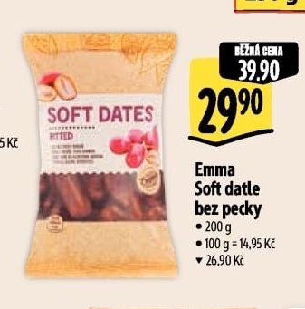 Emma Soft datle bez pecky