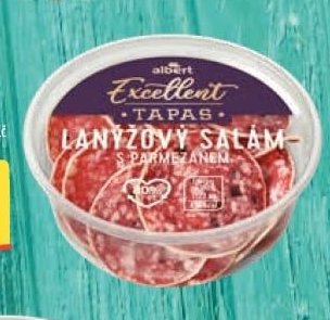 Lanýžový salám s parmezánem