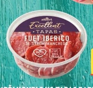 Fuet Iberico se sýrem Manchego