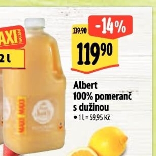 Džus Pure Albert