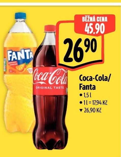 Limonáda Coca Cola