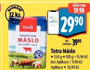Máslo Tatra