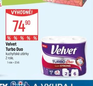 Velvet Turbo Duo kuchyňské utěrky