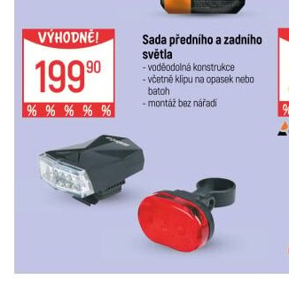Sada předního a zadního světla - Globus akcniletaky.com