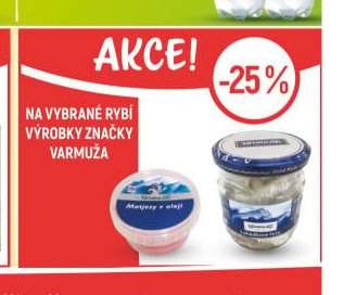 Rybí výrobky značky Varmuža