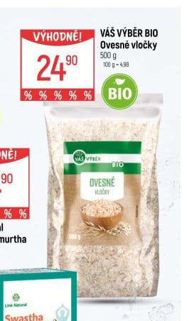 Váš Výběr BIO Ovesné vločky