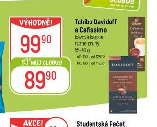 Tchibo Davidoff a Cafissimo
