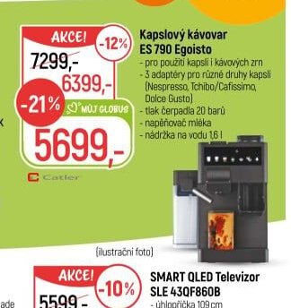 Kapslový kávovar ES 790 Egoisto