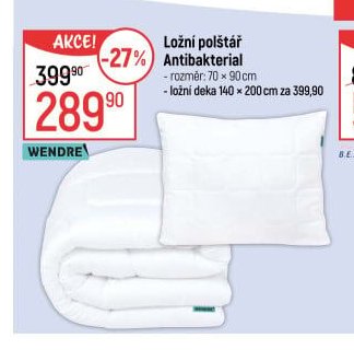 Ložní polštář Antibakterial