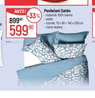 Povlečení Satén