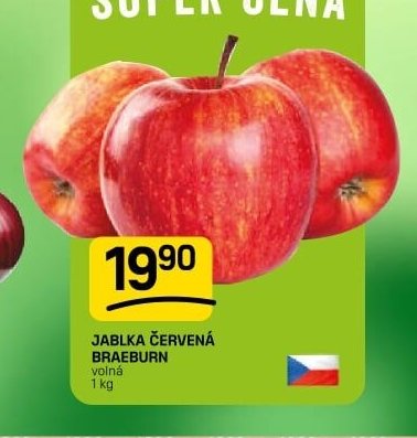 JABLKA ČERVENÁ BRAEBURN