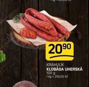 Krahulík klobása uherská