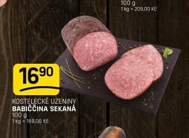 Kostelecké uzeniny babiččina sekaná