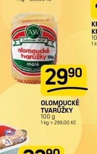 OLOMOUCKÉ TVARŮŽKY