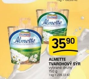 ALMETTE TVAROHOVÝ SÝR