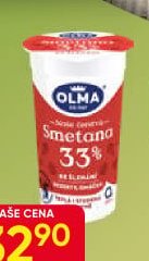 Smetana ke šlehání čerstvá 33% 200 g