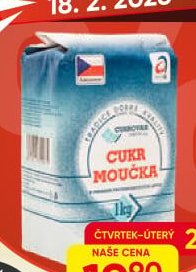 Cukr moučka 1 kg