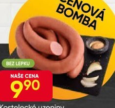Kostelecké uzeniny Slovenský salám 100 g