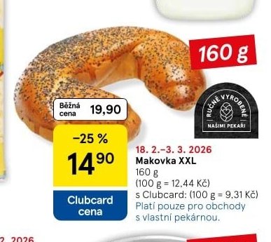 Makovka XXL 160 g
